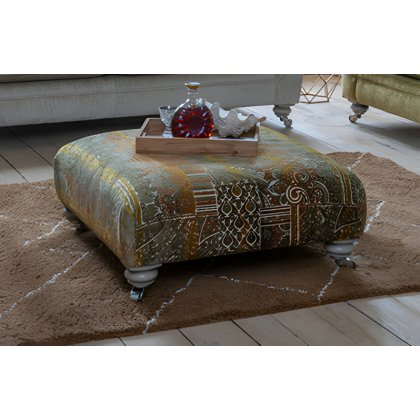 Darcey Square Stool by Alstons