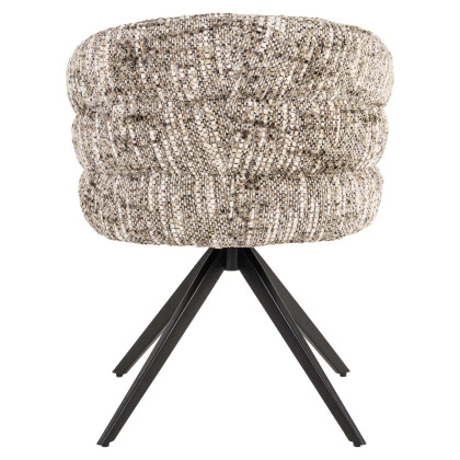 Serenity Swivel Dining Chair (Omara Brown) by Richmond Interiors Serenity Swivel Dining Chair (Omara Brown) by Richmond Interiors