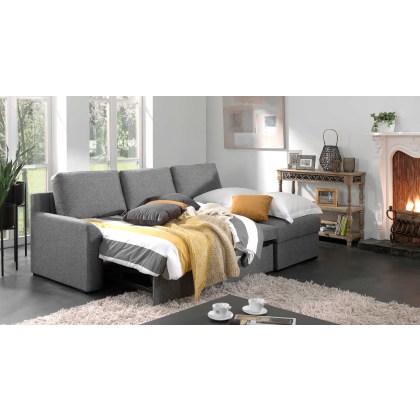 Elba Chaise Sofa Bed (Right Hand Version) by Softnord