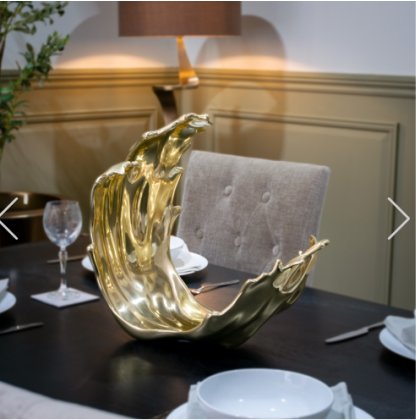 Sean Ornament Polished Gold