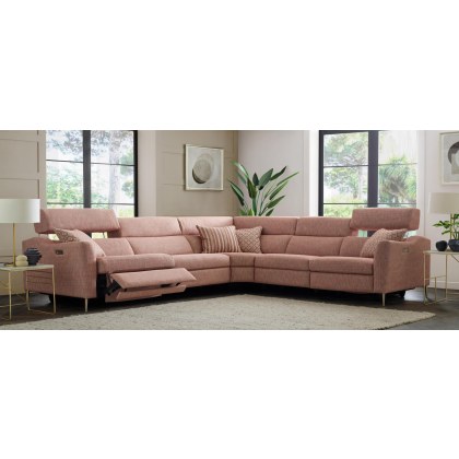 Otis RHF Large End Ultimate Recliner Section by Ashwood Designs