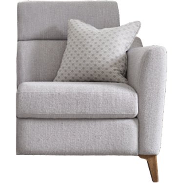 Otis RHF Small End Static Sofa Section by Ashwood Designs