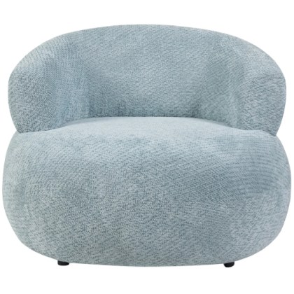 Missy Swivel Accent Chair (Teal Fabric)