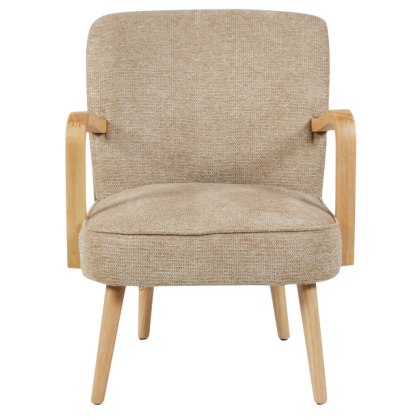 Eloise Accent Chair (Oatmeal Fabric)