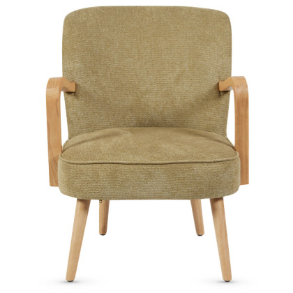 Eloise Accent Chair (Forest Green Fabric)