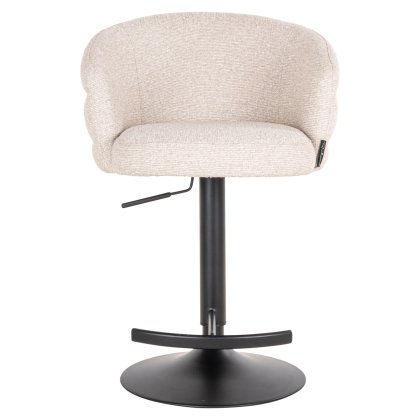 Nikki Swivel Bar Stool (Niagara Beige) by Richmond Interiors