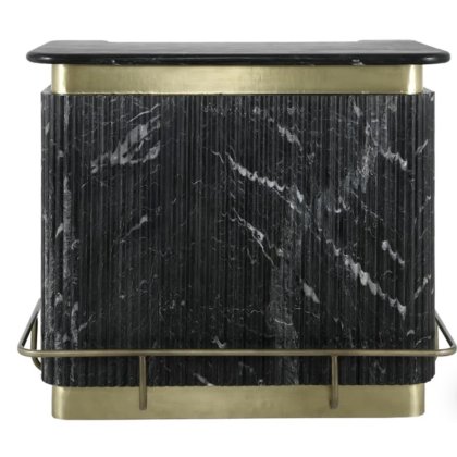 Bombay Bar (Black/Gold) by Richmond Interiors Bombay Bar (Black/Gold) by Richmond Interiors