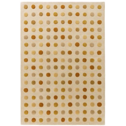 Dotty Gold Rug by Asiatic