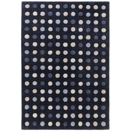 Dotty Navy Rug by Asiatic