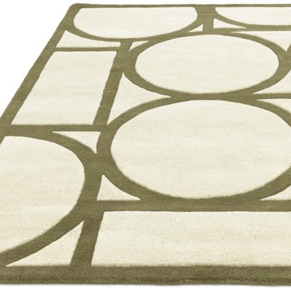 Metro Khaki Rug by Asiatic