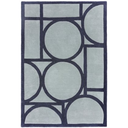 Metro Blue Rug by Asiatic