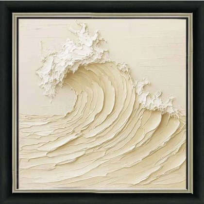 Ocean Wave 70 x 70 (Left Wave)