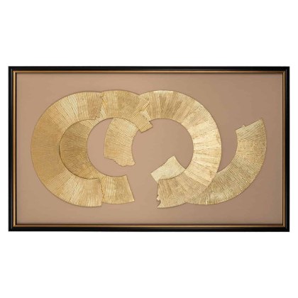 Eden Wall Art Black/Gold