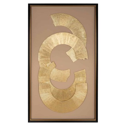 Eden Wall Art Black/Gold