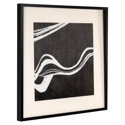 Jozra Wall Art Black/White