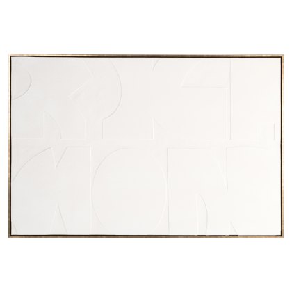 Decadence Wall Art White