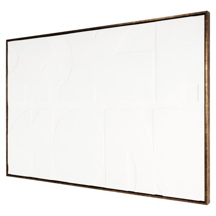 Decadence Wall Art White