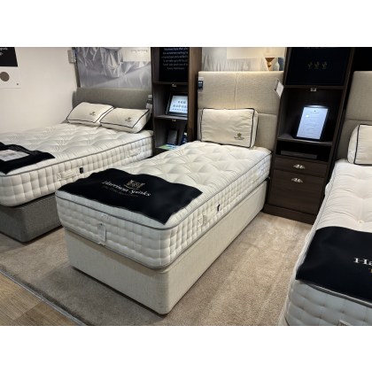 Harrison Spinks Ruby Single Mattress, Divan & Chicago Headboard Set (Showroom Clearance)