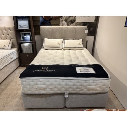 Harrison Spinks Diamond Kingsize Mattress, Divan & Headboard Set (Showroom Clearance)