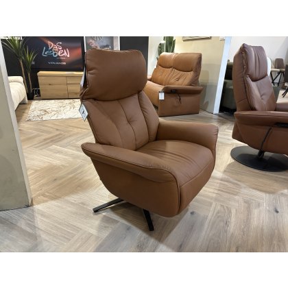 Lupo Manual Recliner Chair (Medium Size) by Himolla (Showroom Clearance)
