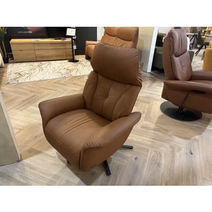 Lupo Manual Recliner Chair (Medium Size) by Himolla (Showroom Clearance)