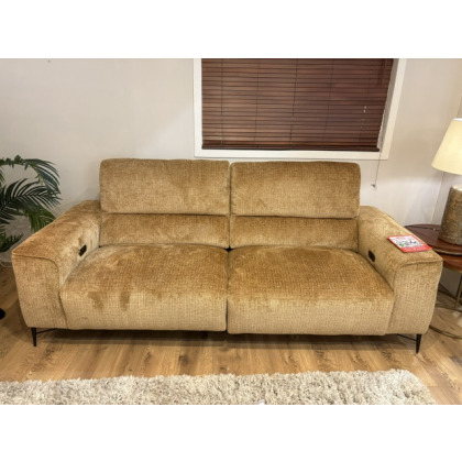 Como Large Sofa with Recliners by ROM (Showroom Clearance)