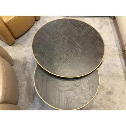 Blackbone Nest of Coffee Tables by Richmond Interiors (Showroom Clearance)