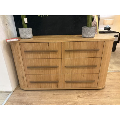 Luna 6 Drawer Chest by Bentley Designs (Showroom Clearance)