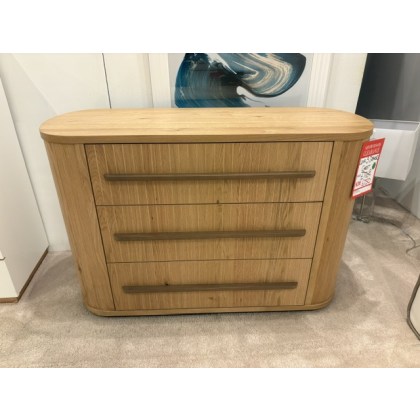 Luna 3 Drawer Chest by Bentley Designs (Showroom Clearance)