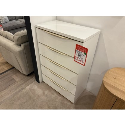 Kharma 5 Drawer Tall Chest (Showroom Clearance)