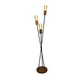 Triple Floor Lamp 24x122cms