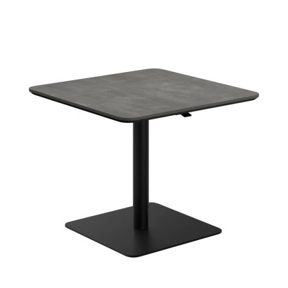 Lorenzo 80cm Height Adjustable Bar Table (Three Finishes Available)