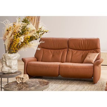 Lupo 2.5 Seater Manual Recliner Sofa (4494-81HN) by Himolla