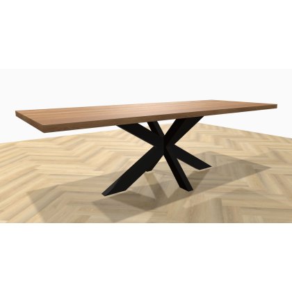 Castle Line 240 x 100cm Dining Table by Kelston House