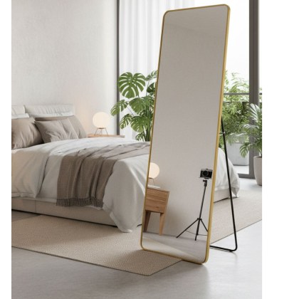 Gold Metal Mirror 60 x 165cm