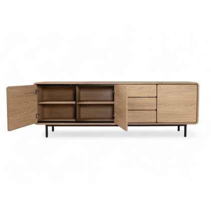 Rhett 3 Door Sideboard by MaxFurn Rhett 3 Door Sideboard by MaxFurn