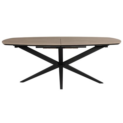 Percival Extending Dining Table 180-238cm x 102cm (Danish Oval Version) By MaxFurn Percival Extending Dining Table 180-238cm x 102cm (Danish Oval Version) By MaxFurn
