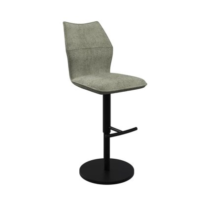 Como Swivel Gas-Lift Bar Stool (Green Fabric) Como Swivel Gas-Lift Bar Stool (Green Fabric)