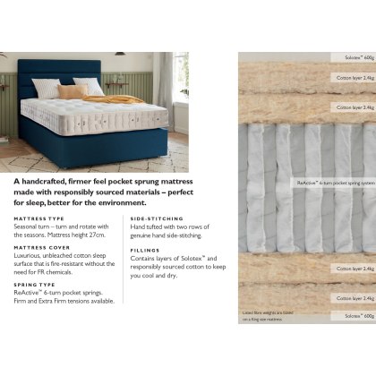 Hypnos Posturecare 6 Mattress & Divan Set