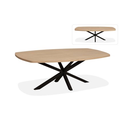 Ezra Extending Dining Table 180-238cm x 102cm (Model 5525) By MaxFurn Ezra Extending Dining Table 180-238cm x 102cm (Model 5525) By MaxFurn