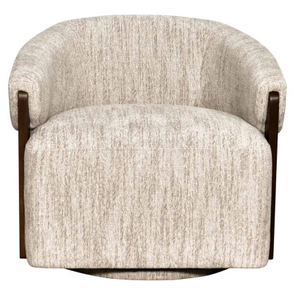 Lounge Chair Marina Natural Softweave Swivel by Richmond Interiors