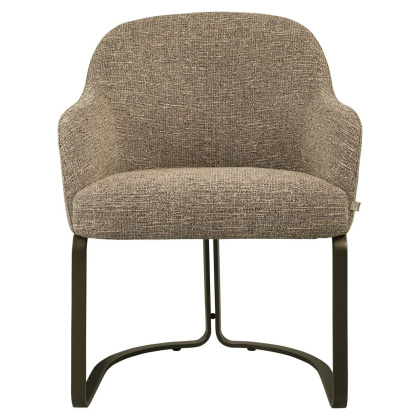 Dining Chair Hadley Brown Tweed by Richmond Interiors Dining Chair Hadley Brown Tweed by Richmond Interiors