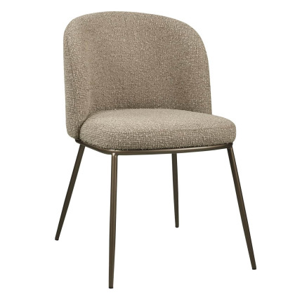 Dining Chair Elvi Mocca Chunky (Set of 2) by Richmond Interiors Dining Chair Elvi Mocca Chunky (Set of 2) by Richmond Interiors