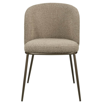 Dining Chair Elvi Mocca Chunky (Set of 2) by Richmond Interiors Dining Chair Elvi Mocca Chunky (Set of 2) by Richmond Interiors