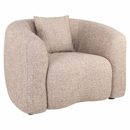 Lounge Chair Luxandra Sand Tweed by Richmond Interiors