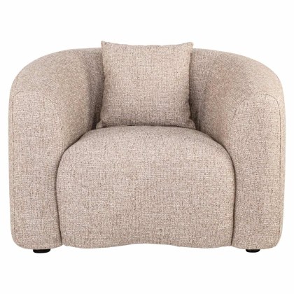 Lounge Chair Luxandra Sand Tweed by Richmond Interiors