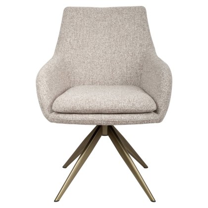 Dining Chair Lisonne Cayenne Brown Swivel by Richmond Interiors Dining Chair Lisonne Cayenne Brown Swivel by Richmond Interiors