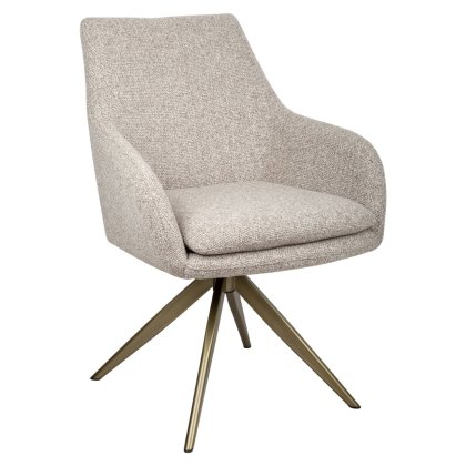 Dining Chair Lisonne Cayenne Brown Swivel by Richmond Interiors Dining Chair Lisonne Cayenne Brown Swivel by Richmond Interiors