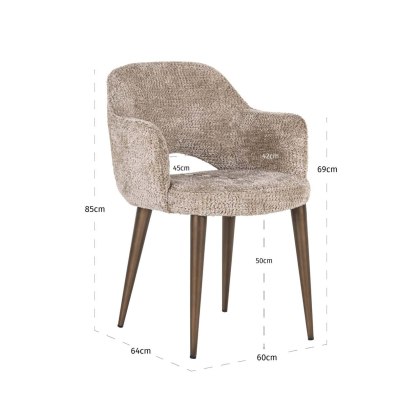 Dining Chair Delphina Lovely Nature by Richmond Interiors Dining Chair Delphina Lovely Nature by Richmond Interiors