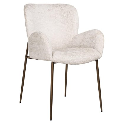 Dining Chair Amber Cream Fusion by Richmond Interiors Dining Chair Amber Cream Fusion by Richmond Interiors